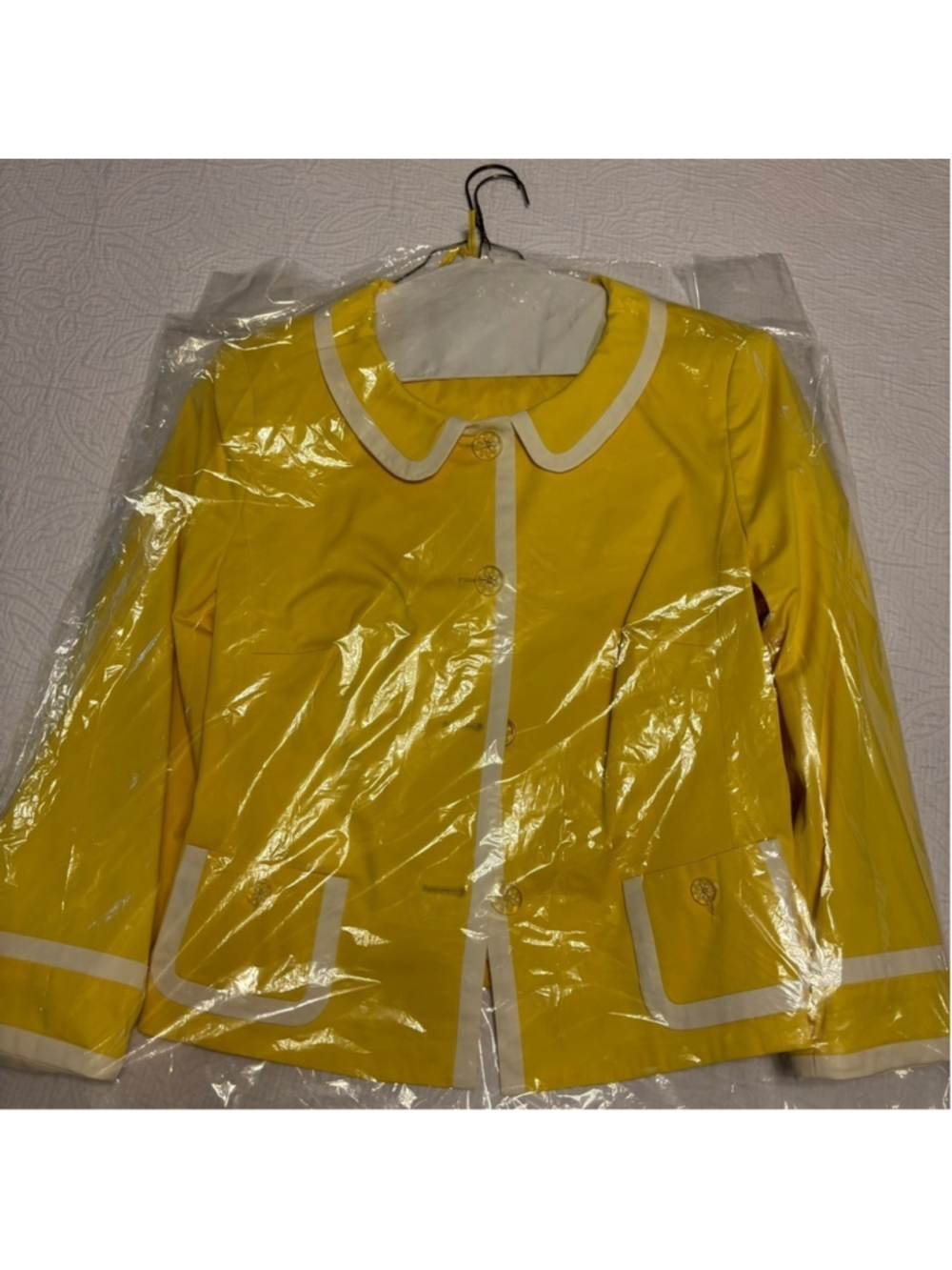 ESCADA 2 PIECE JACKET 43 AND PANTS 44 SET IN SUNFLOWER IN EXCELLENT CONDITION - Picture 7 of 16